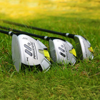 Complete Golf Clubs Set Golf Men'S Regular 9-Piece Complete Set - Right Hand,Yellow