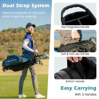 Ultimate Men'S Golf Complete Set with Rain Hood, 13 Pieces, Green