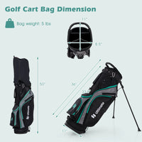 Ultimate Men'S Golf Complete Set with Rain Hood, 13 Pieces, Green
