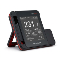 SC4 PRO Golf Launch Monitor & 3D Driving Range Simulator for Indoor and Outdoor Use | Portable Golf Swing Analyzer & Golf Tracker with Built-In Screen | No Fees — Studio Shot