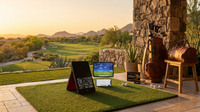 SC4 PRO Golf Launch Monitor & 3D Driving Range Simulator for Indoor and Outdoor Use | Portable Golf Swing Analyzer & Golf Tracker with Built-In Screen | No Fees — Lifestyle